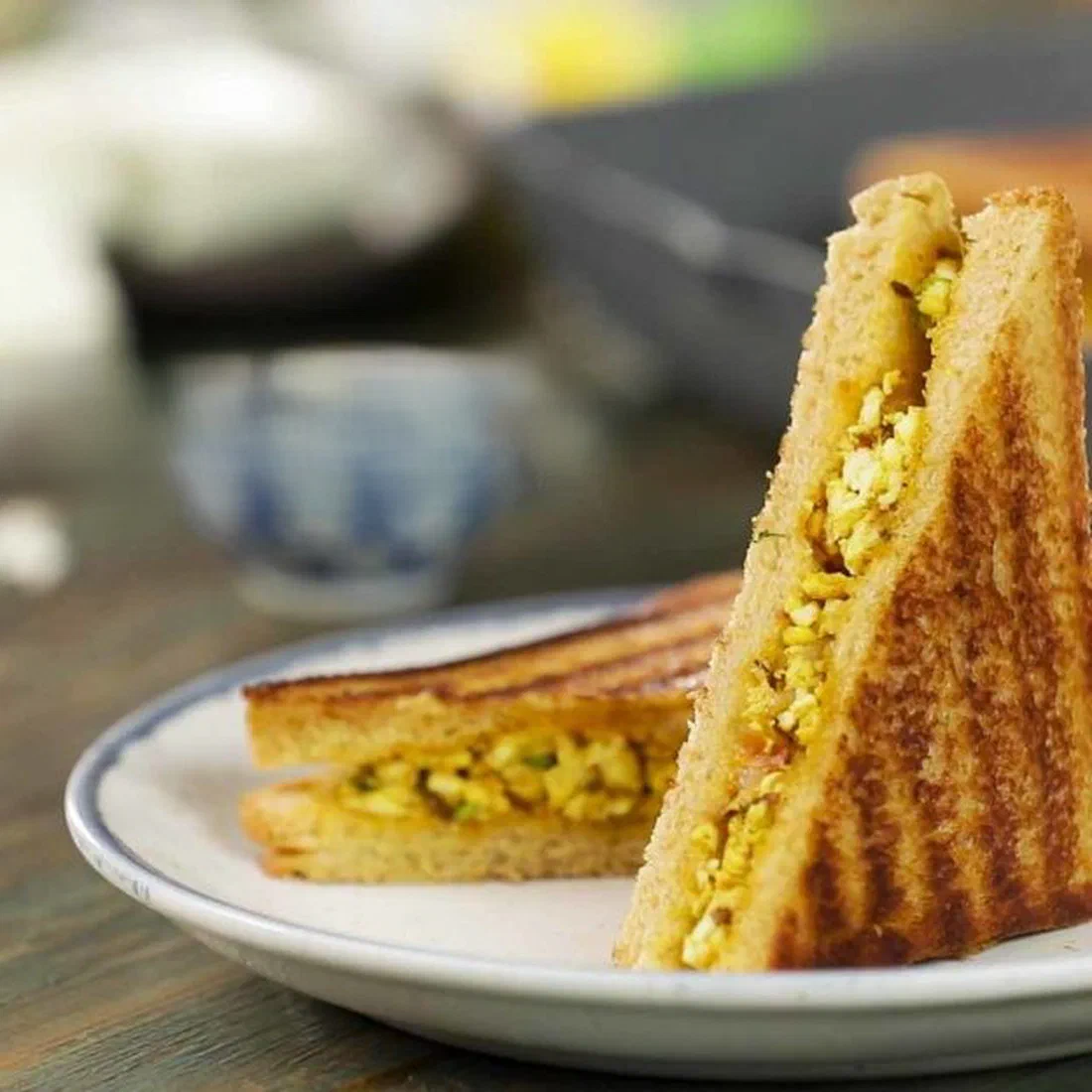 Paneer Bhurji Sandwich